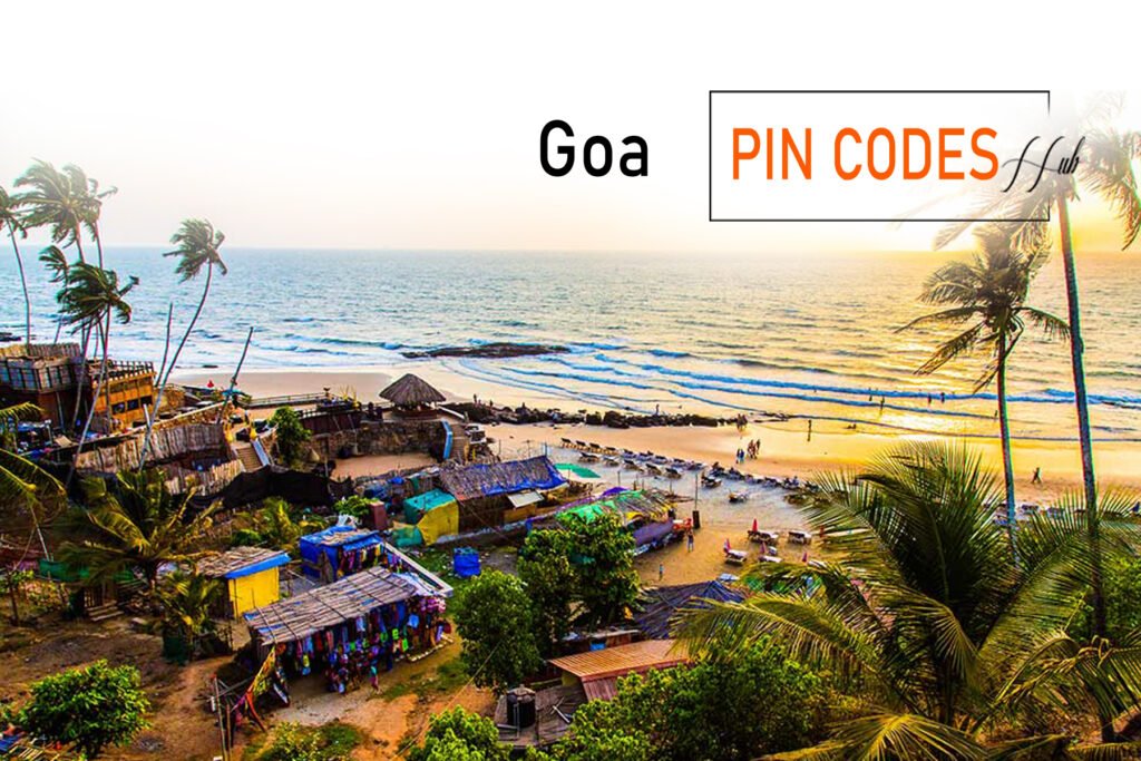 6.Goa Pincodes: Complete List of All 31 Pincodes