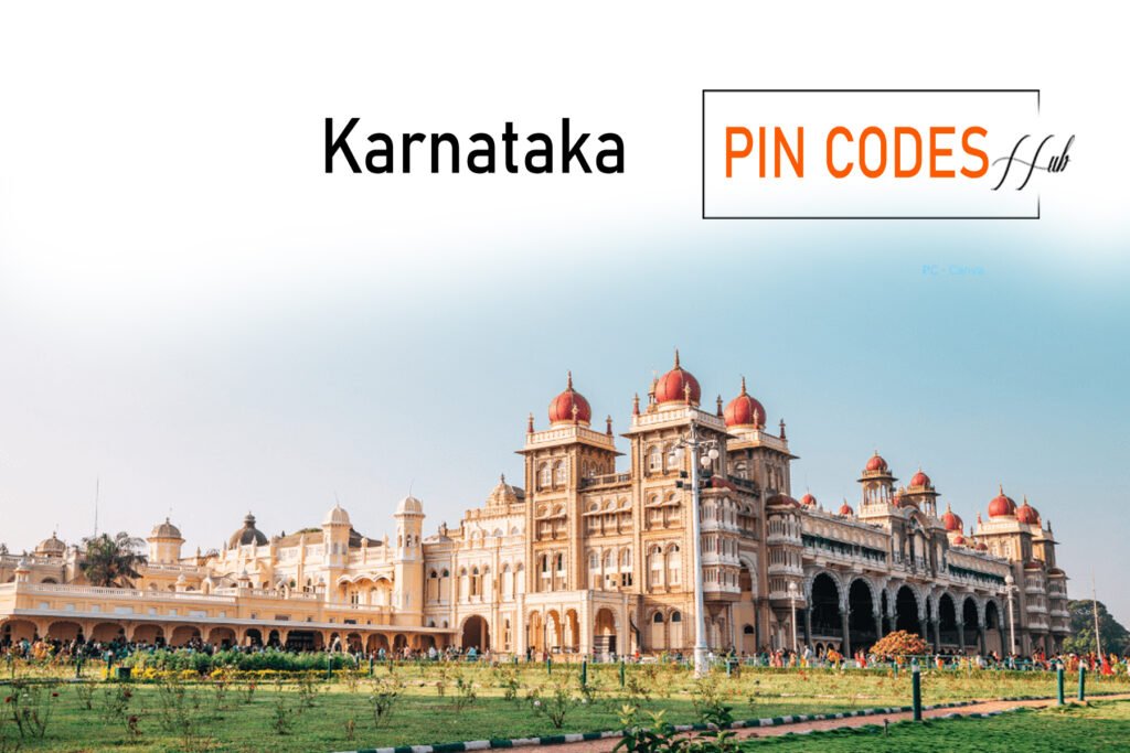12.Karnataka PIN codes: Complete 31 Districts