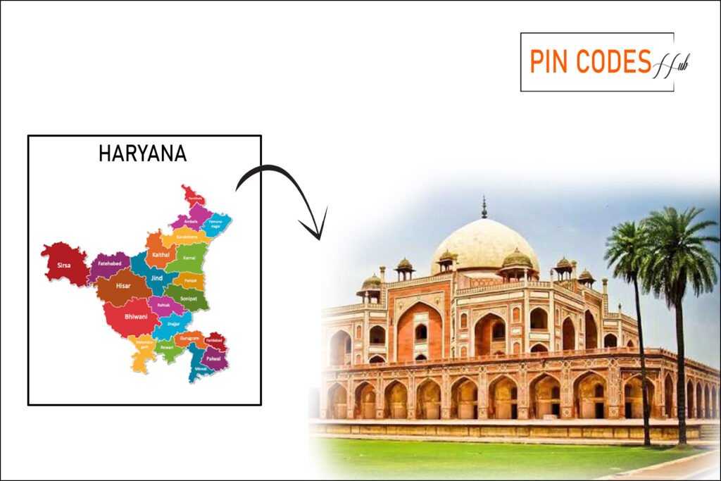 8.Haryana Pincodes: Complete All 22 Districts