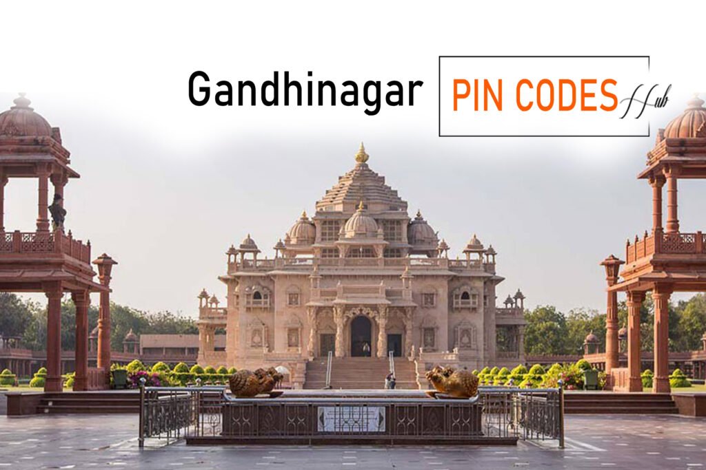 Gandhinagar PIN codes: Complete 5 Region